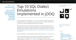 Desktop Screenshot of blog.jooq.org