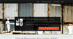 Desktop Screenshot of jooq.org